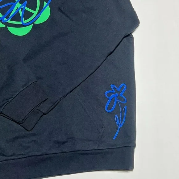 Adidas X Sean Wotherspoon Superturf Hoodie Men Sz: L Black Multicolor HI… - Picture 7 of 8